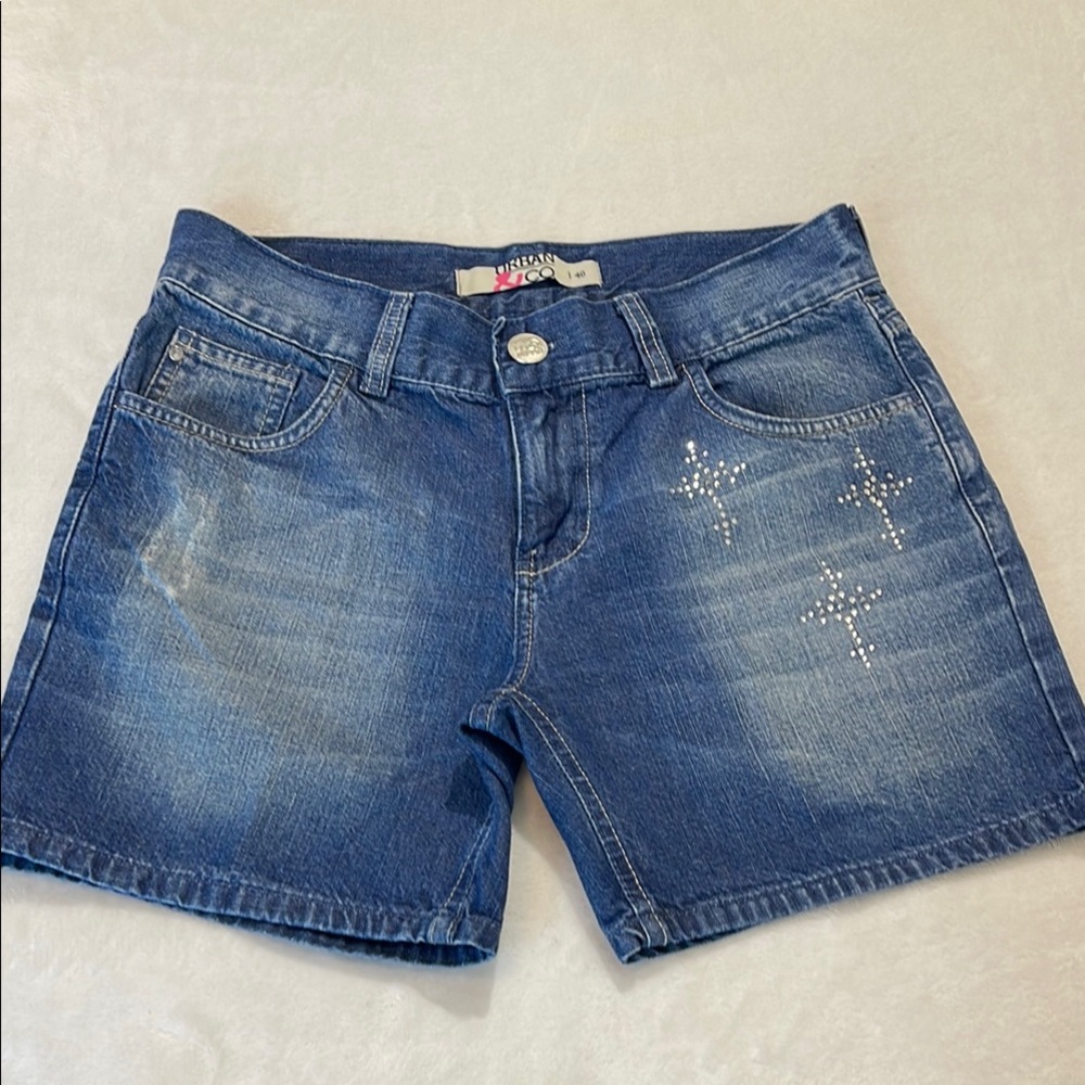 URBAN & CO. SIZE 40/ US 30 WAIST. Women's Blue Denim Shorts